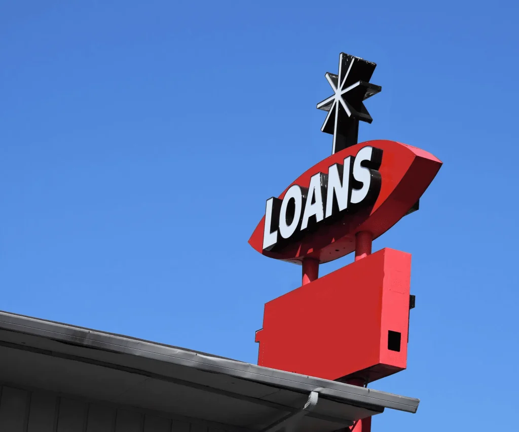 loans sign